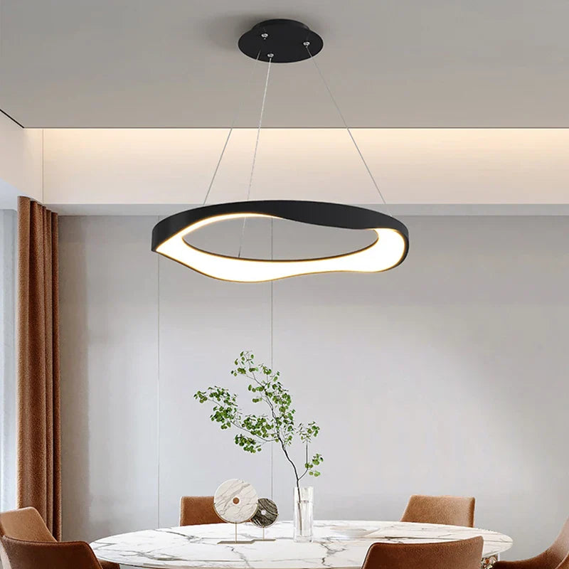 Axyaa Salon Chandelier Dining Room Pendant Light Fixture, Indoor Ceiling Lamps
