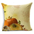 Axyaa Harvest Pumpkin Farm Throw Pillowcase for Home Decor