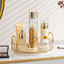 Axyaa Rotating Makeup Organizer Shelf - 360 Spinning Cosmetic Storage Vanity Holder