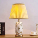 Axyaa Contemporary Ceramic Table Lamp LED Dimming Desk Light for Home Living Room