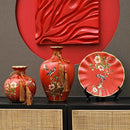 Axyaa European Vases Set for Home Decor, Living Room, Newlyweds & Gifts