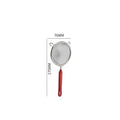 Axyaa Stainless Steel Kitchen Strainer Colander Noodle Drainer Oil Skimmer