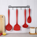 Silicone Kitchen Utensils Set, Spatula, Non Stick Pot, Leaking Spoon, Axyaa Accessories