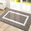 Axyaa Absorbent Bathroom Foot Mat: Non-slip Quick Drying Bath Rug