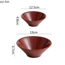 Axyaa Ceramic Ramen Dessert Snack Soup Pasta Serving Restaurant Tableware