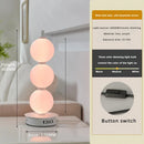 Axyaa Rainbow Candy Glass Balls LED Floor Lamp for Stylish Living Room Decor