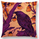 Axyaa Three Eyes Raven Steampunk Hummingbird Sofa Pillow Case Owl Cushion Cover