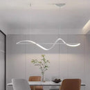Axyaa Modern Aluminum LED Chandelier for Living Room, Kitchen, Office, Bar