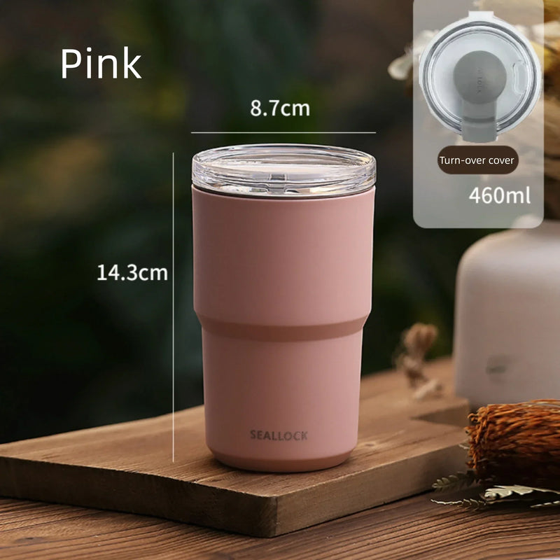 Axyaa Stainless Steel Thermos Cup Double-layer Mug for Office and Outdoor