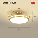 Axyaa Princess Crown LED Ceiling Light for Girl's Bedroom