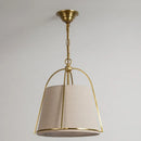 Axyaa Fabric Chandelier Light Fixture for Home Decor