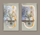 Axyaa Hydroponic Flower Mural Lamp: Sandstone Living Room Decoration