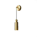 Axyaa Copper Small Wall Lamp Gold Black Sconce Modern Lighting for Bedroom Living Room