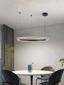 Axyaa LED Ring Chandelier for Living Room, Bedroom, Kitchen, and Restaurant