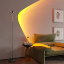 Axyaa Red Tall Cob Floor Lamp - Adjustable Height & Angle for Eye Protection
