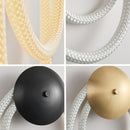 Axyaa Silicone Line Nordic Bedroom Bedside Lamp for Creative Personalities