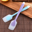 Silicone Cake Cream Scraper by Axyaa: Transparent Butter Mixer Spatula
