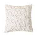 Plush Yellow Pillow Cover 45x45cm for Living Room Decor - Axyaa