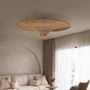 Axyaa Handmade Rattan Pendant Light for Dining Room, Living Room, Bedroom, Hotel Lobby