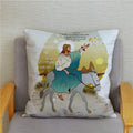Axyaa Jesus Christ Soft Plush Cushion Cover 45*45 Throw Pillow Case Home Decor