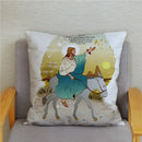 Axyaa Jesus Christ Soft Plush Cushion Cover 45*45 Throw Pillow Case Home Decor