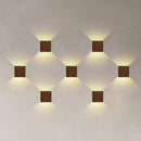Axyaa LED Wood Wall Light for Living Room Bedroom Decor, Up Down Sconce