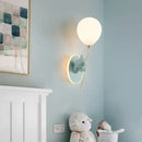 Axyaa Glass Balloon Bear Wall Lamps for Children's Room Lighting