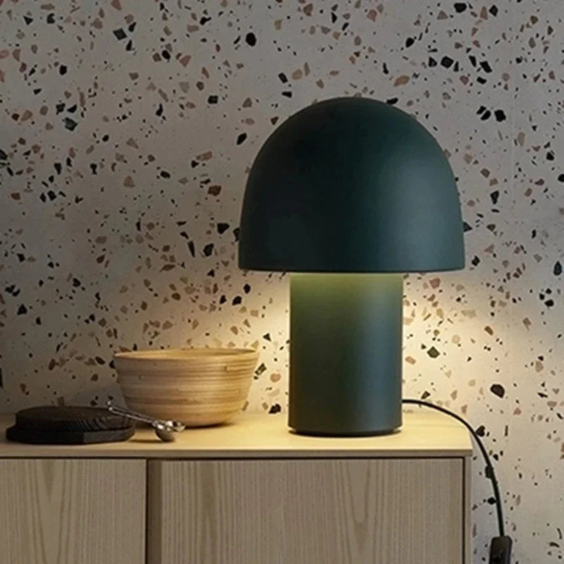 Axyaa Nordic Mushroom Desk Lamp: Stylish Table Light for Home Decor and Study