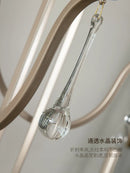 Axyaa French American Crystal Lighting for Living Room, Restaurant, and Homestay