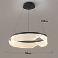 Axyaa Modern Home Decor LED Pendant Light Chandeliers for Living Room Dining Room