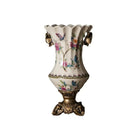 Axyaa Retro Blue & White Porcelain Vase: European Living Room Decor, Flower Arrangement