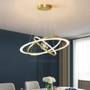 Axyaa Modern Pendant Lights LED Chandelier Interior Ceiling Lighting Fixture
