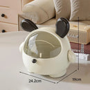 Axyaa Bunny Ear Desktop Storage Box Organizer for Toys & Hair Accessories