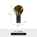 Axyaa Golden Trumpet Ceramic Flower Vase for Home Decoration and Flower Arrangement
