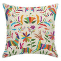 Colorful Birds & Flowers Printed Pillow Covers by Axyaa - Sofa, Bedroom, Car Pillows