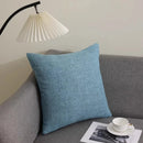 Axyaa Solid Cotton Line Pillow Case Soft Breathable Nordic Decor Pillow Cover
