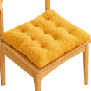 Axyaa Green Lambs Wool Floor Chair Pad - Comfortable, Cozy, and Stylish