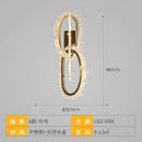 Axyaa Crystal LED Ceiling Light: Modern Designer Luxury Ceiling Lamp for Home Decoration