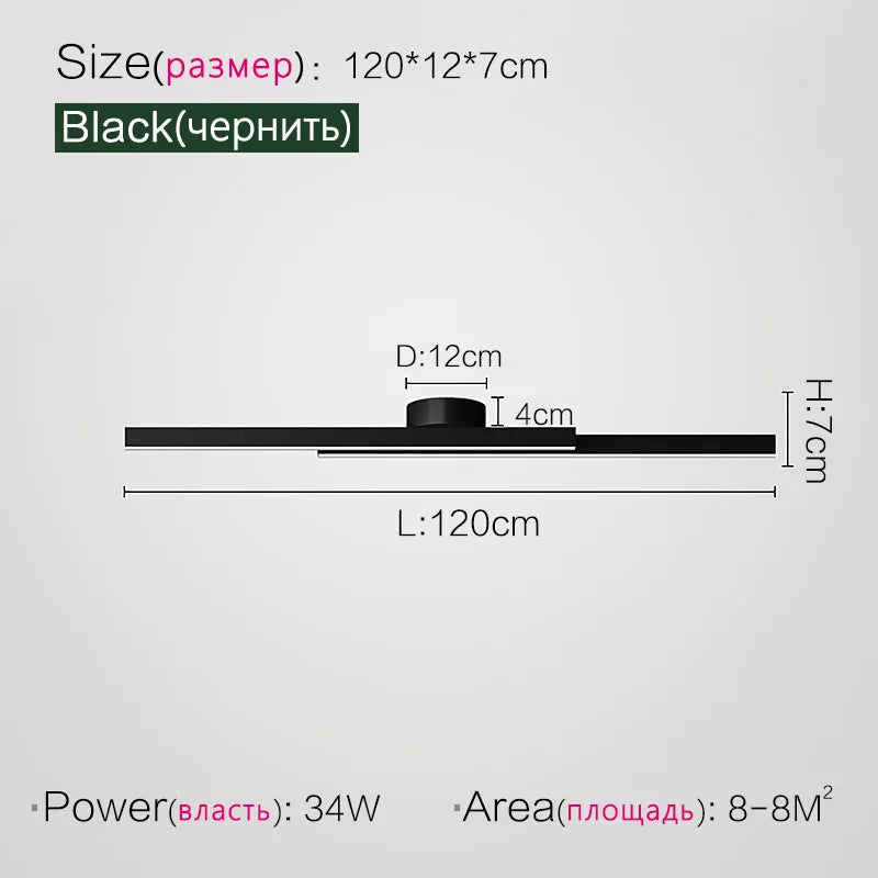 Axyaa Ceiling Lamp for Hallway, Balcony, Cloakroom - Minimalist Room Lighting