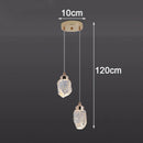 Axyaa Crystal Chandelier Pendant Light for Elegant Living Room and Bedroom Lighting
