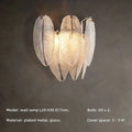 Axyaa Luxury Feather Crystal Chandelier - Cream Style Main Bedroom Lighting
