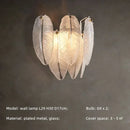 Axyaa Luxury Feather Crystal Chandelier - Cream Style Main Bedroom Lighting