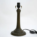 Axyaa Antique Brass Lamp Base for 8"/12" Shade with E27 Holder