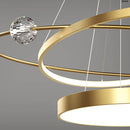Axyaa Modern Chandelier Pendant Lamp for Dining Room - Indoor Lighting