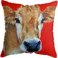 Axyaa Highland Cat Cow Yak Animal Pillowcase for Stylish Home Decor