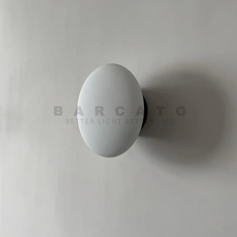 Axyaa Nordic Pebble Glass Designer LED Wall Lamp
