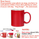 Axyaa Magic Photo Mug Customized with Your Image and Text - Ceramic Tea Cup