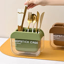 Axya Kitchen Organizer Rack for Chopsticks, Knife, Fork - Household Storage Shelf