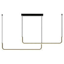 Axyaa LED Dining Room Ceiling Lamp - Modern Stylish Strip Design