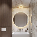 Axyaa Golden Line Aluminum LED Wall Lamp for Luxurious Home Lighting